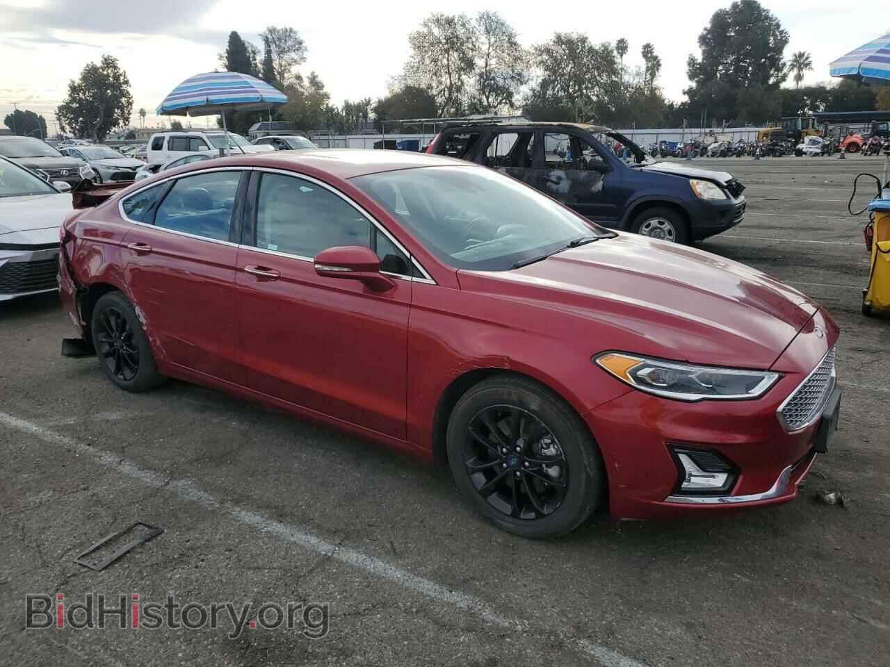 2019 FORD FUSION - VIN: 3FA6P0SU5KR176251 - Фото 4