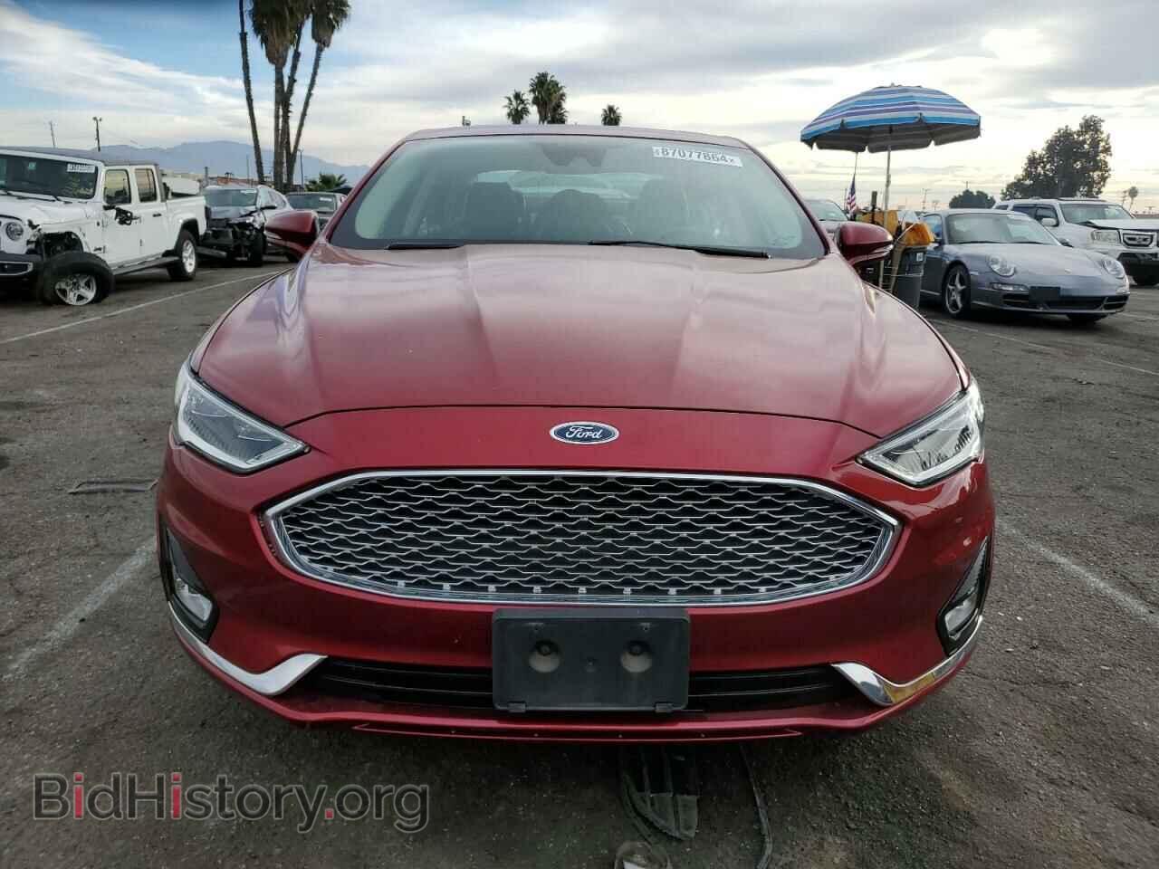 2019 FORD FUSION - VIN: 3FA6P0SU5KR176251 - Фото 5
