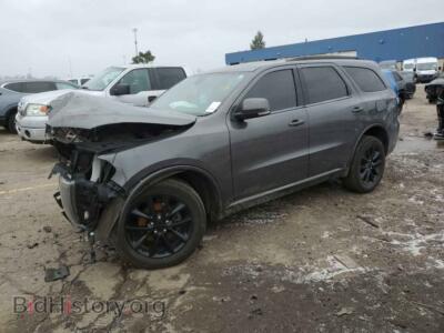 2017 Dodge DURANGO GT, gray — VIN 1C4RDJDGXHC850981, Copart