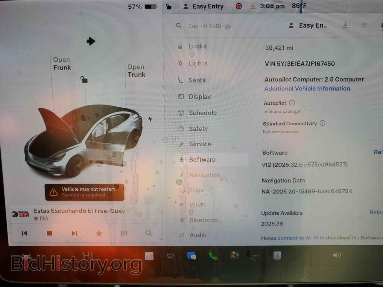 2018 TESLA MODEL 3 - VIN: 5YJ3E1EA7JF167450 - Фото 9