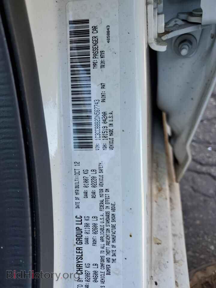 2013 CHRYSLER 200 - VIN: 1C3CCBBB2DN567743 - Photo 12