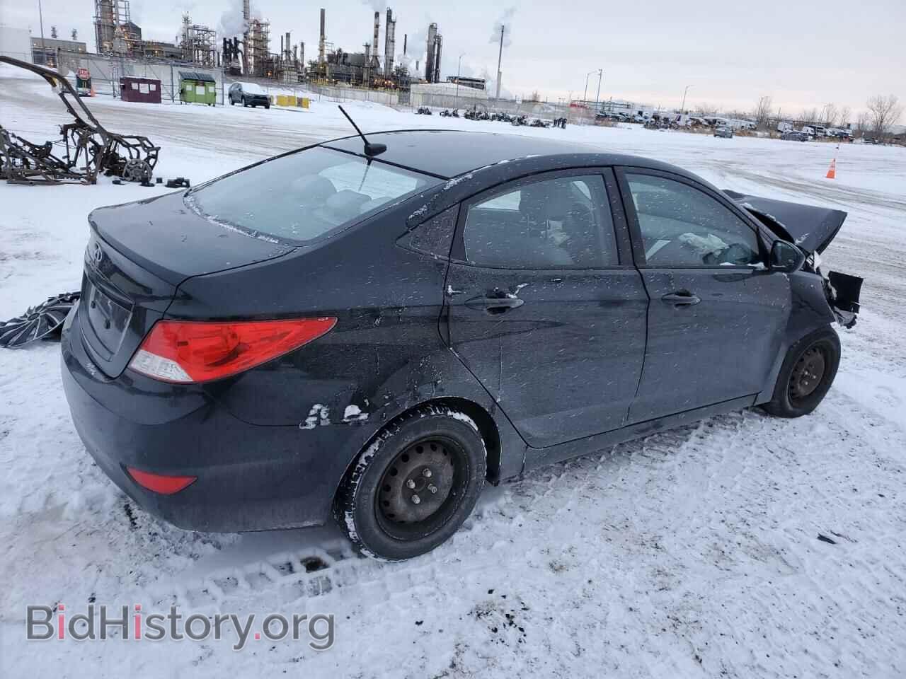 2014 HYUNDAI ACCENT - VIN: KMHCT4AE2EU772551 - Фото 3
