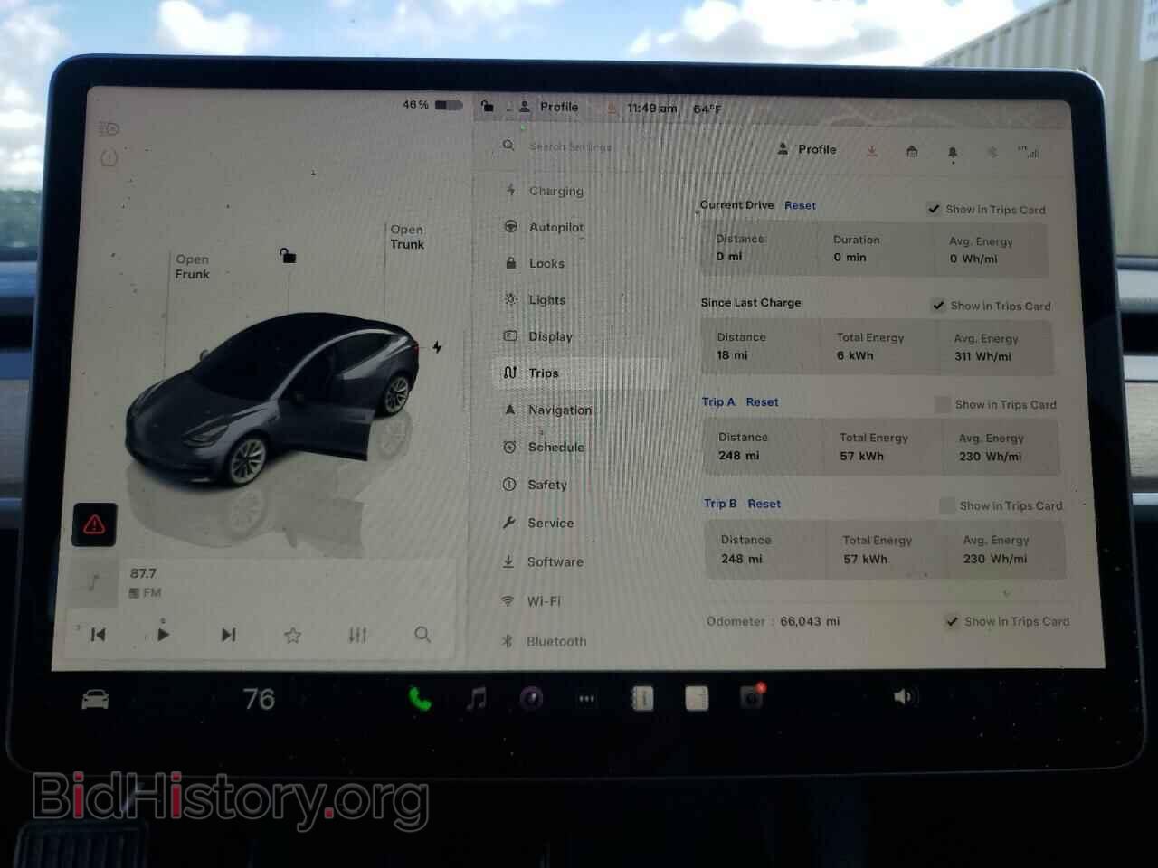 2022 TESLA MODEL 3 - VIN: 5YJ3E1EA9NF368546 - Photo 9