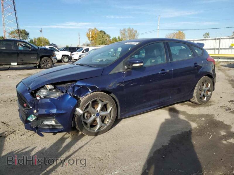 2016 Ford FOCUS ST (VIN 1FADP3L96GL350563) — photo 1 of 12, Copart, damage: front end
