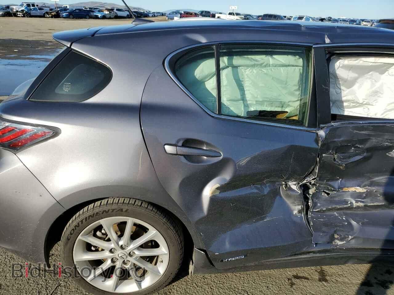 2013 LEXUS CT 200 - VIN: JTHKD5BH9D2136245 - Фото 10