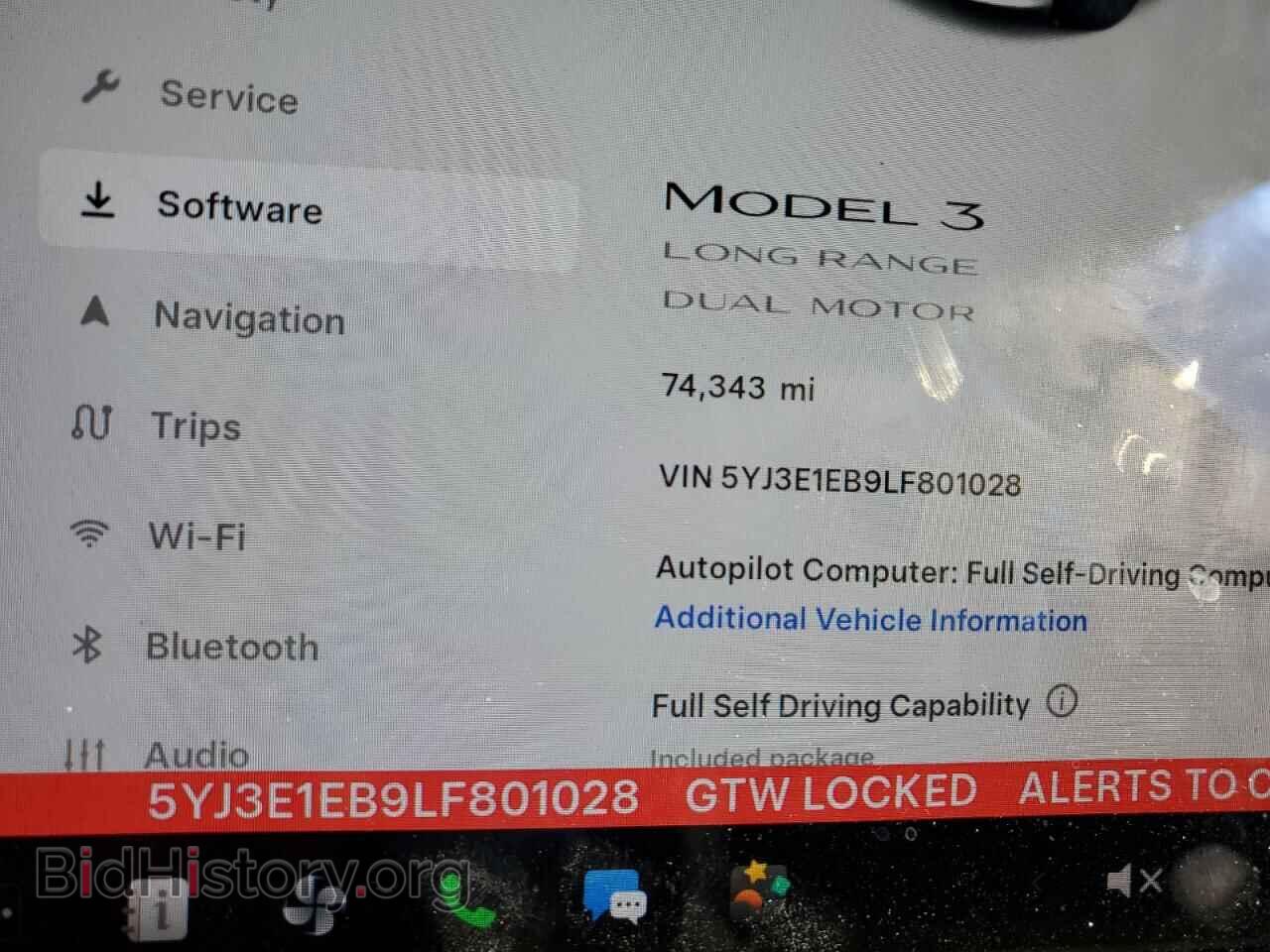 2020 TESLA MODEL 3 - VIN: 5YJ3E1EB9LF801028 - Фото 9