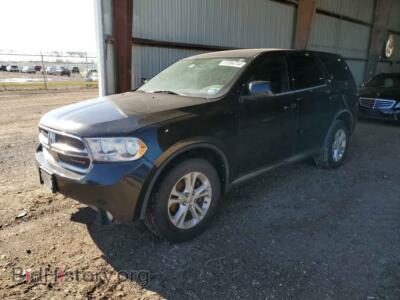 2012 Dodge DURANGO SXT, черный — VIN 1C4RDHAG9CC126690, Copart