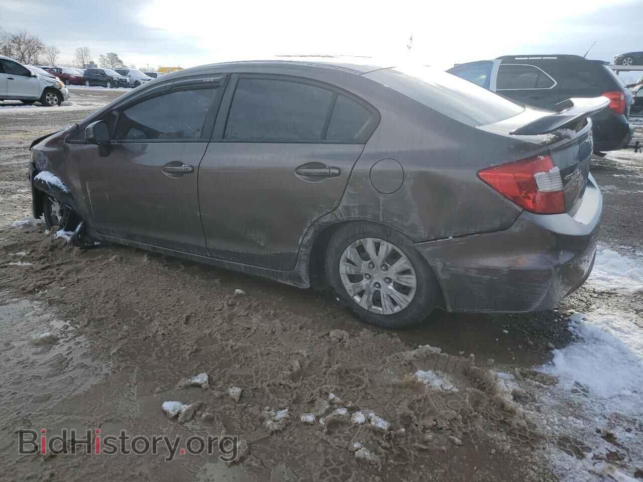2012 HONDA CIVIC - VIN: 2HGFB2F44CH022563 - Фото 2