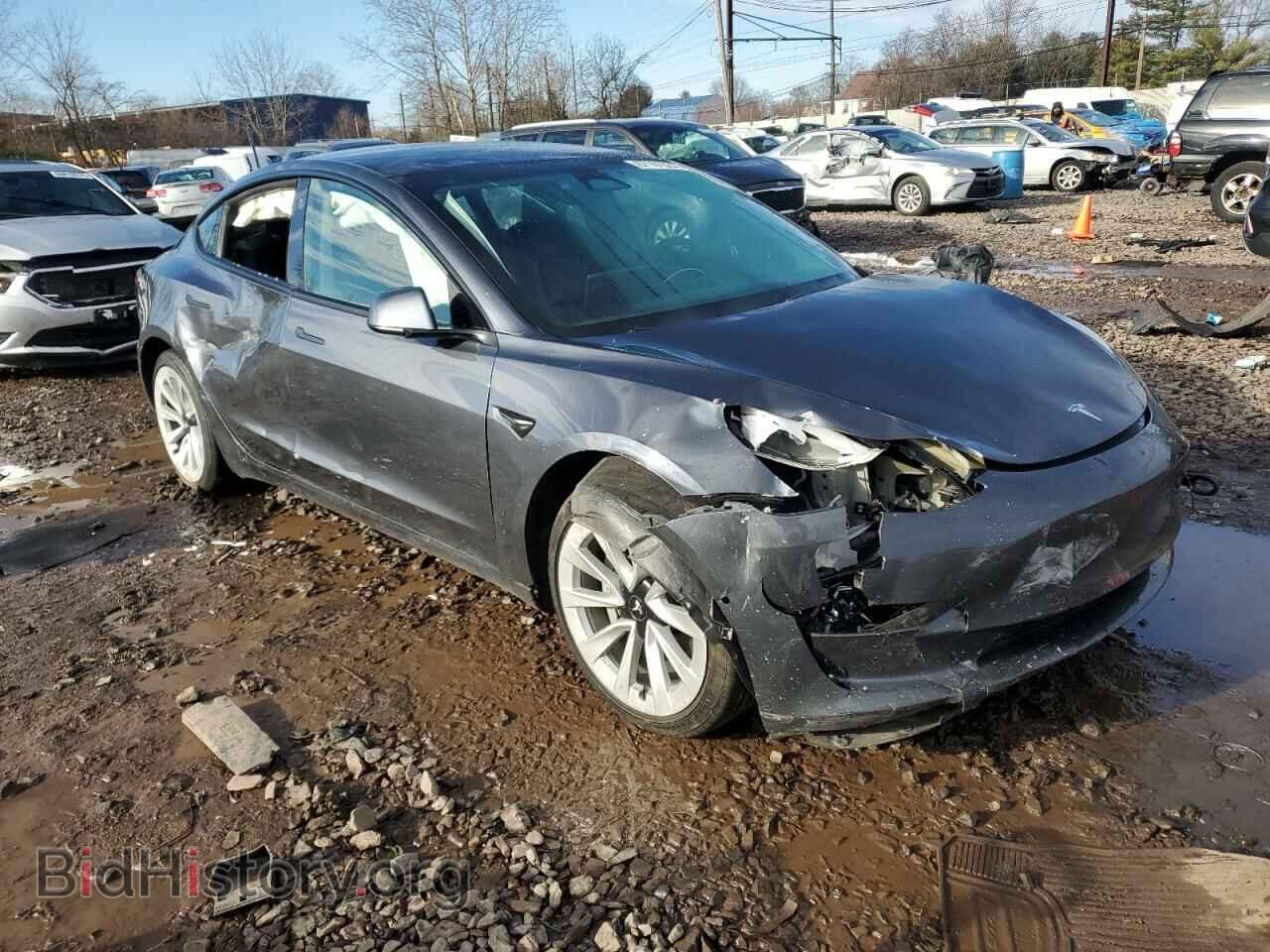 2022 TESLA MODEL 3 - VIN: 5YJ3E1EA4NF288359 - Фото 4