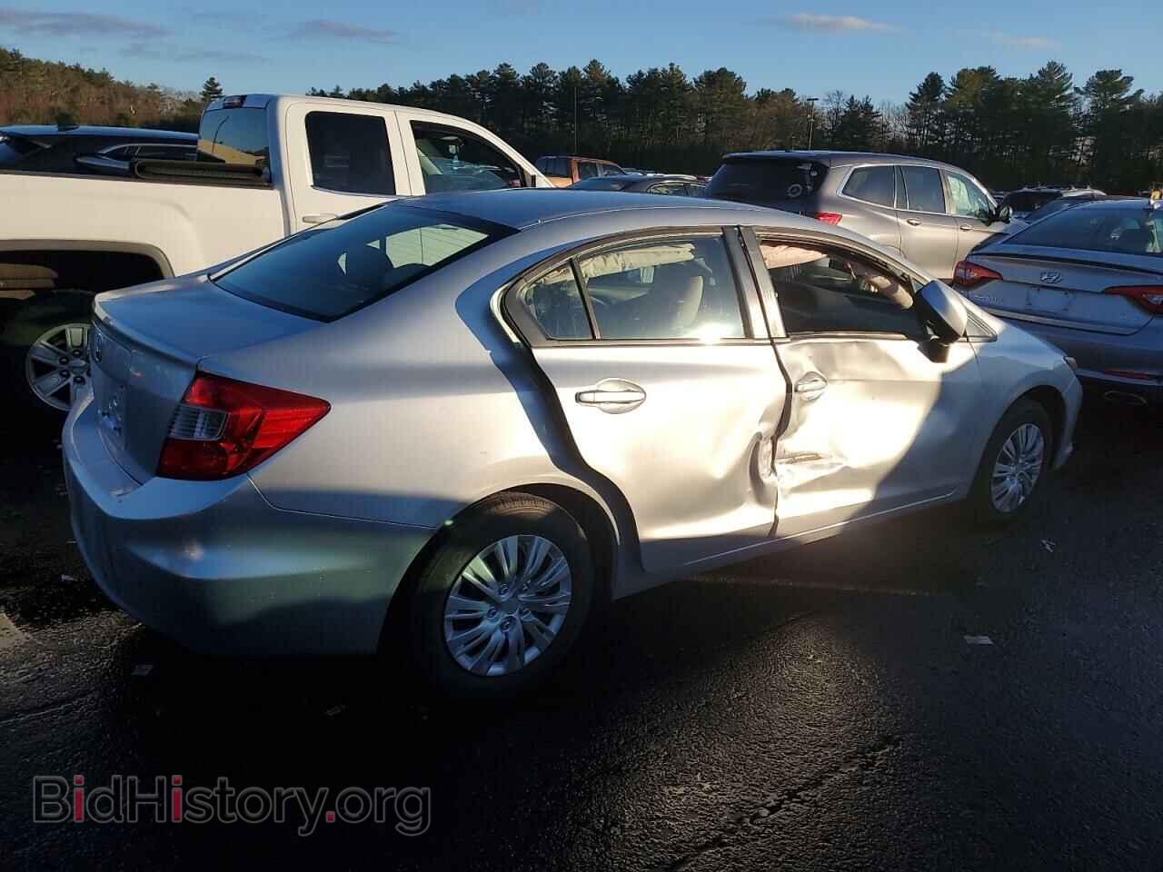 2012 HONDA CIVIC - VIN: 2HGFB2F52CH308582 - Фото 3
