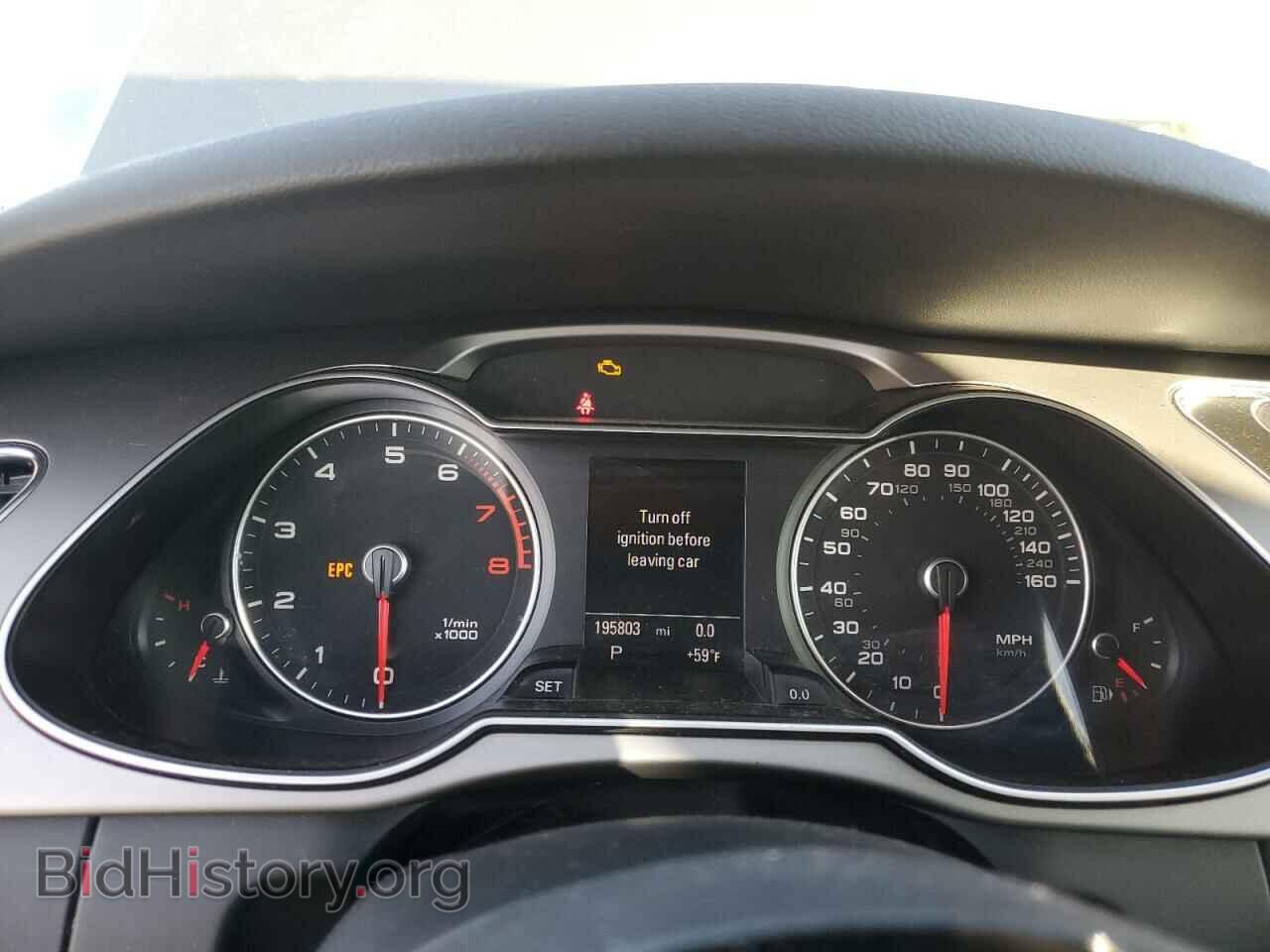 2013 AUDI A4 - VIN: WAUFFAFL6DN011400 - Фото 9