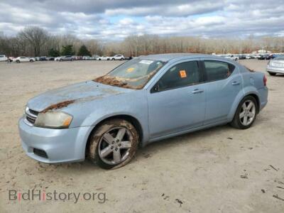 2013 Dodge AVENGER SE, blue — VIN 1C3CDZAB5DN661235, Copart