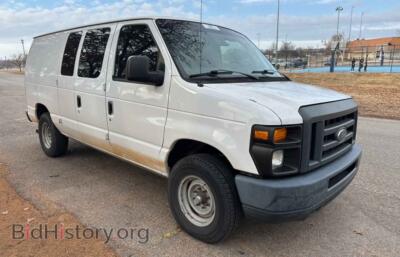2013 Ford ALL MODELS E250 Van, белый — VIN 1FTNE2EL7DDA83074, Copart