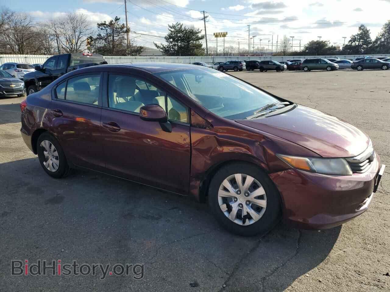 2012 HONDA CIVIC - VIN: JHMFB2F59CS001237 - Фото 4