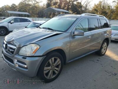 2012 Mercedes-Benz GL-CLASS 350 Bluetec, серый — VIN 4JGBF2FE7CA801671, Copart