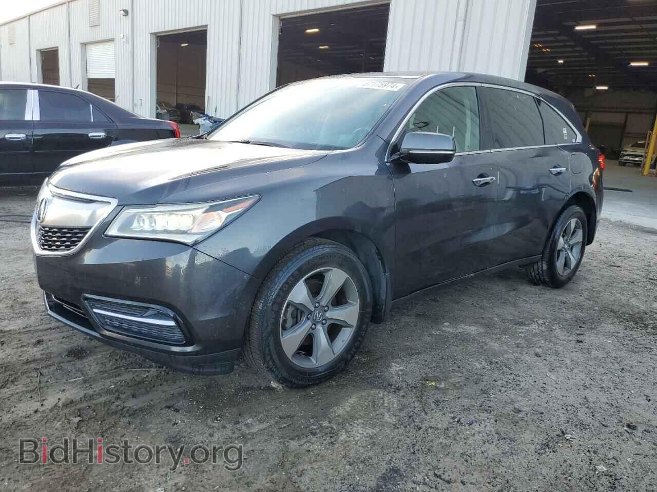 Фотография 5FRYD3H29EB010502 - ACURA MDX 2014