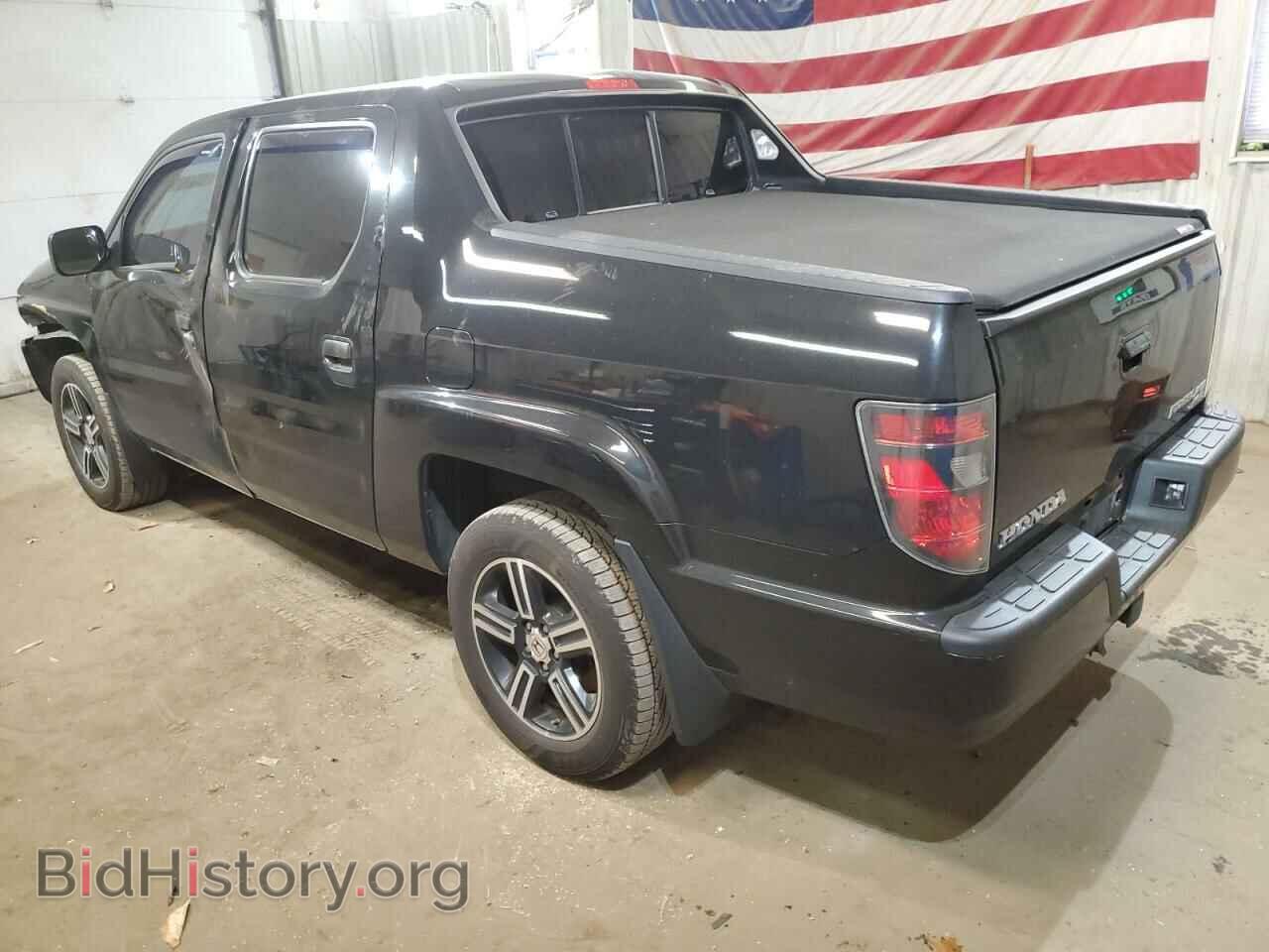 2014 HONDA RIDGELINE - VIN: 5FPYK1F71EB014867 - Фото 2