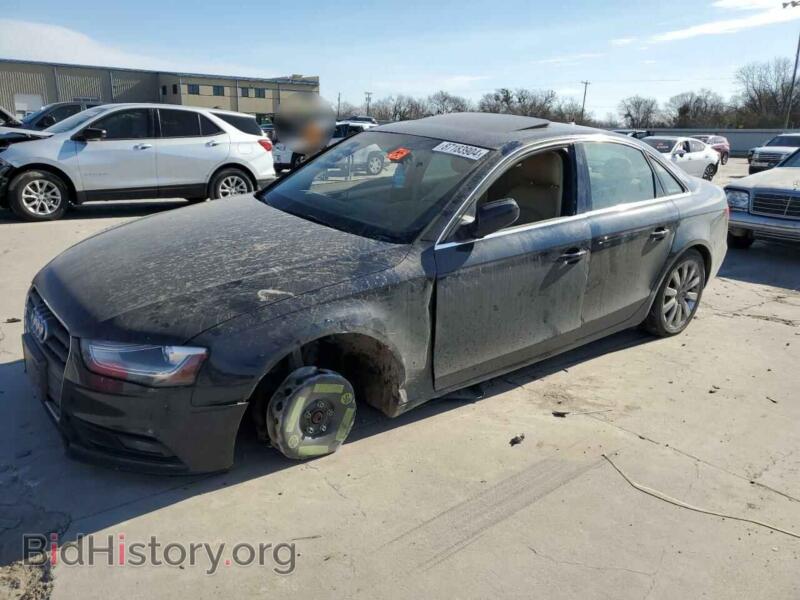 2013 Audi A4 Premium (VIN WAUBFAFL0DN034850) — photo 1 of 13, Copart, damage: front end