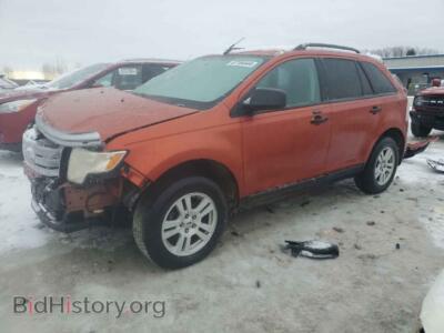 2008 Ford EDGE SE, orange — VIN 2FMDK36C48BB46602, Copart