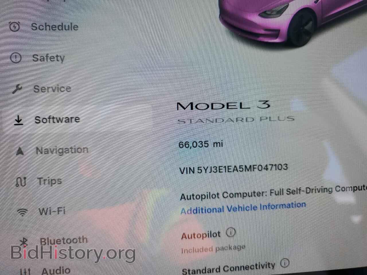 2021 TESLA MODEL 3 - VIN: 5YJ3E1EA5MF047103 - Фото 9