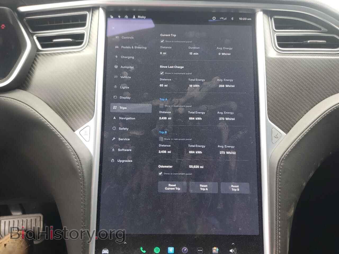 2017 TESLA MODEL S - VIN: 5YJSA1E2XHF204243 - Photo 9