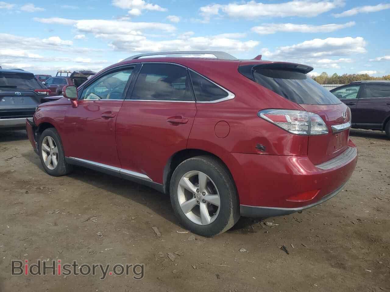 2011 LEXUS RX350 - VIN: 2T2BK1BA2BC107179 - Фото 2