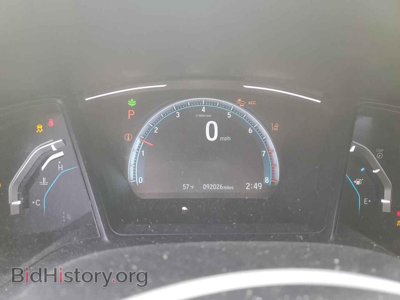 2019 HONDA CIVIC - VIN: 2HGFC2F67KH522066 - Фото 9