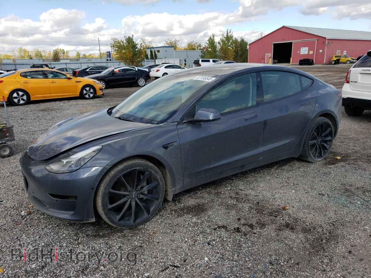 Photo 5YJ3E1EA7MF053338 - TESLA MODEL 3 2021