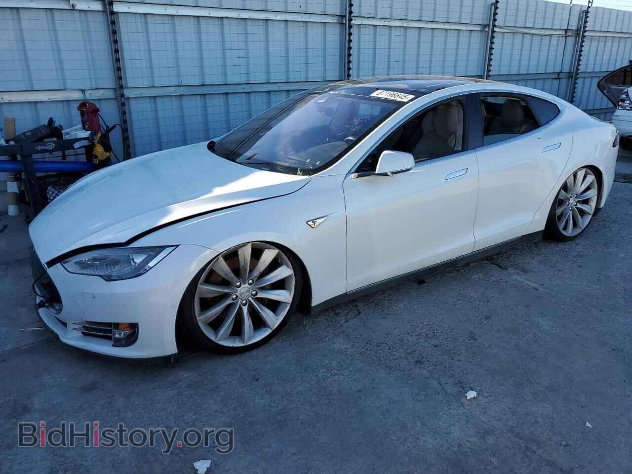 Photo 5YJSA1H19FF090459 - TESLA MODEL S 2015