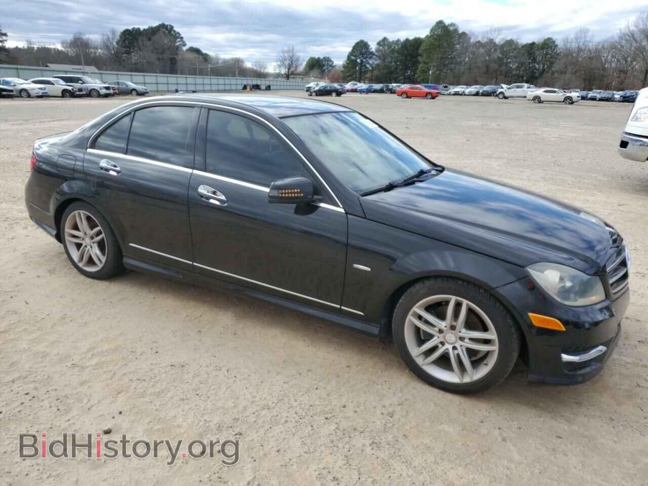 2012 MERCEDES-BENZ C-CLASS - VIN: WDDGF4HBXCR218074 - Фото 4