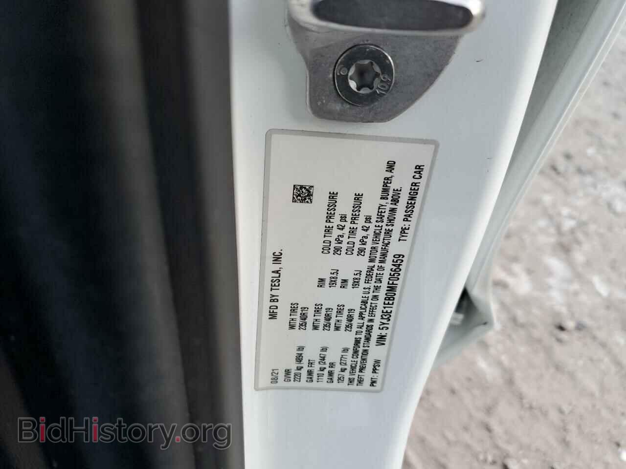 2021 TESLA MODEL 3 - VIN: 5YJ3E1EB0MF056459 - Photo 12