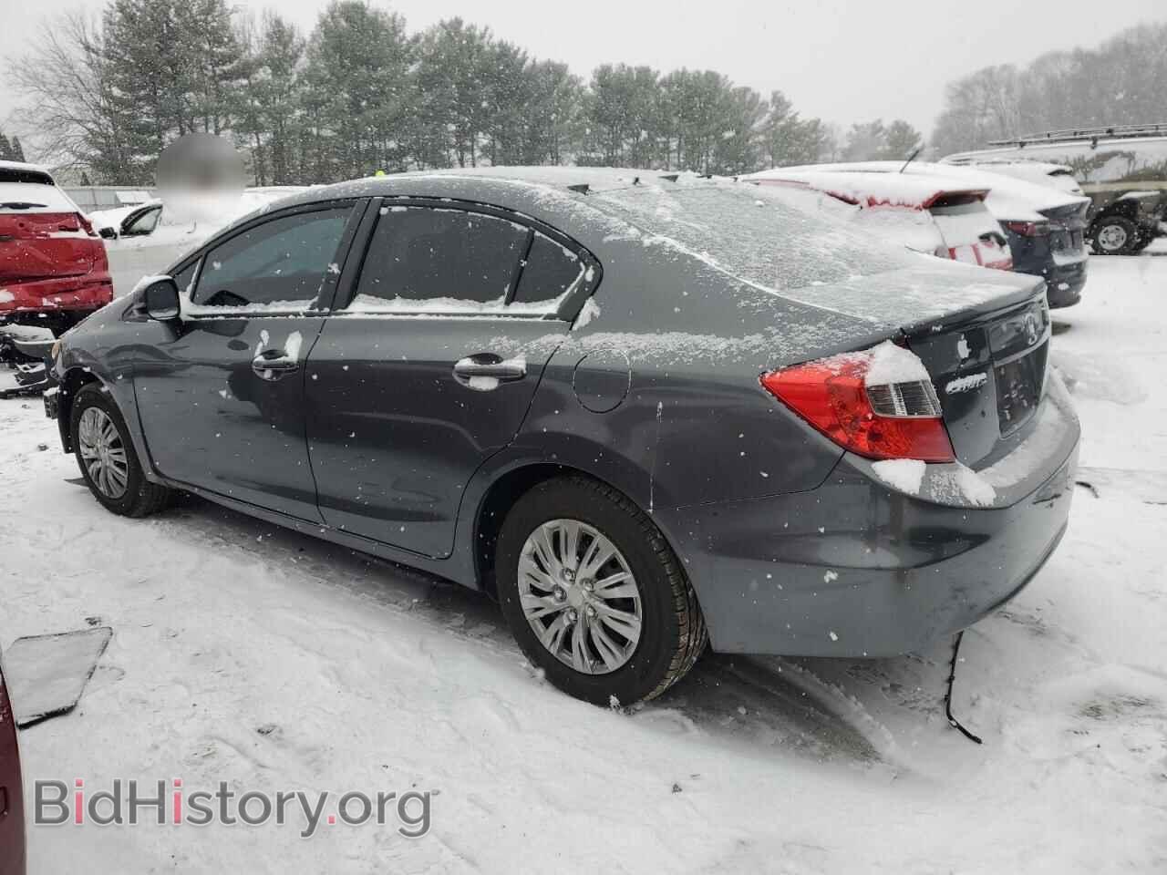 2012 HONDA CIVIC - VIN: 2HGFB2E54CH563784 - Фото 2