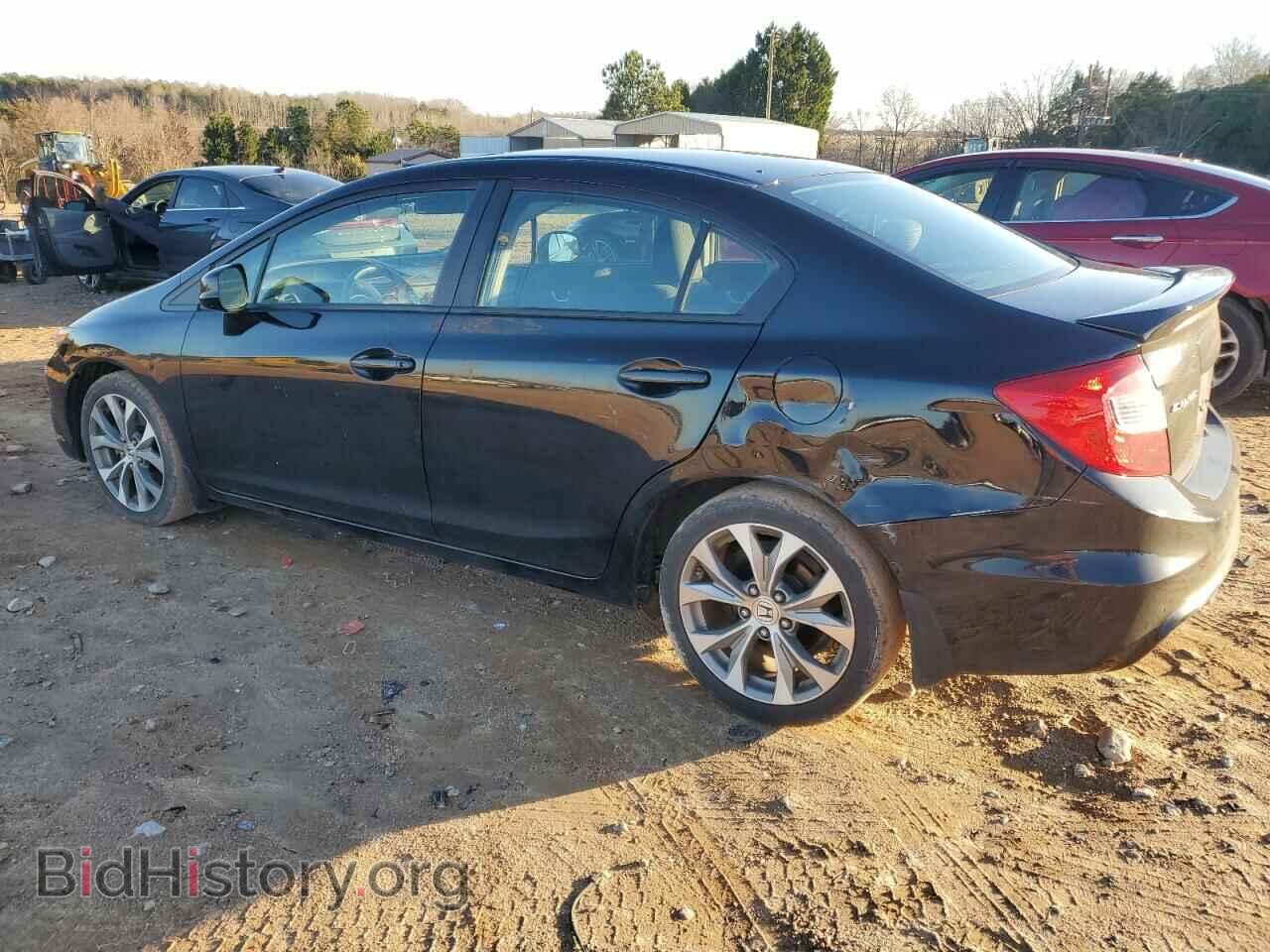 2012 HONDA CIVIC - VIN: 2HGFB6E53CH705534 - Фото 2