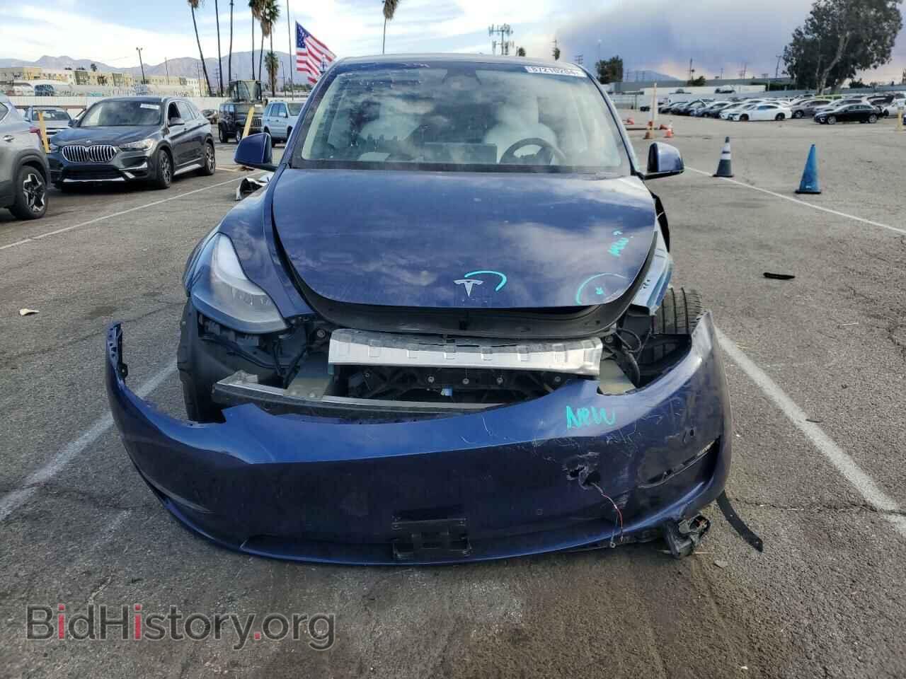 2022 TESLA MODEL Y - VIN: 7SAYGDEF0NF564231 - Фото 5