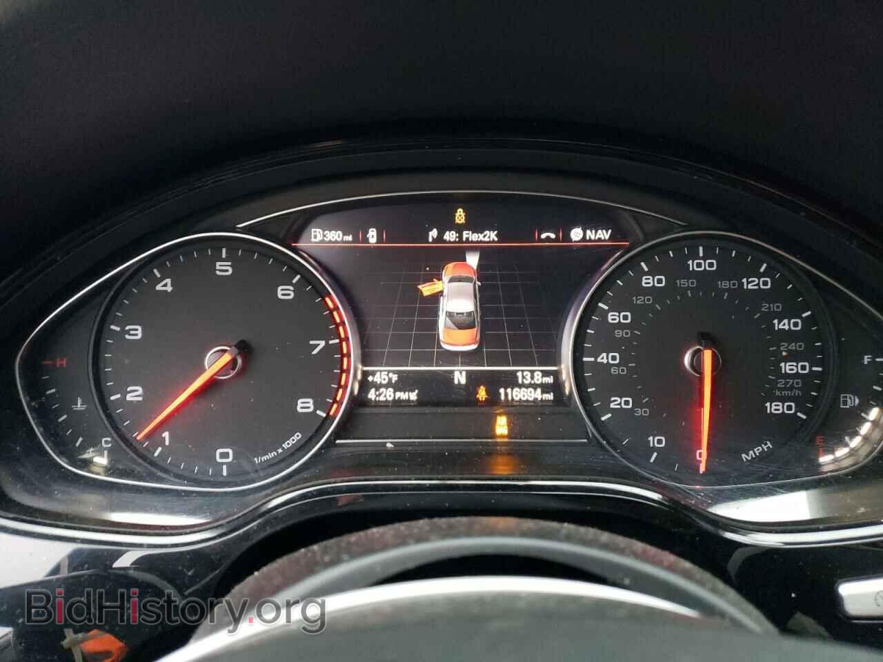 2013 AUDI A8 - VIN: WAURGAFD2DN001126 - Фото 9