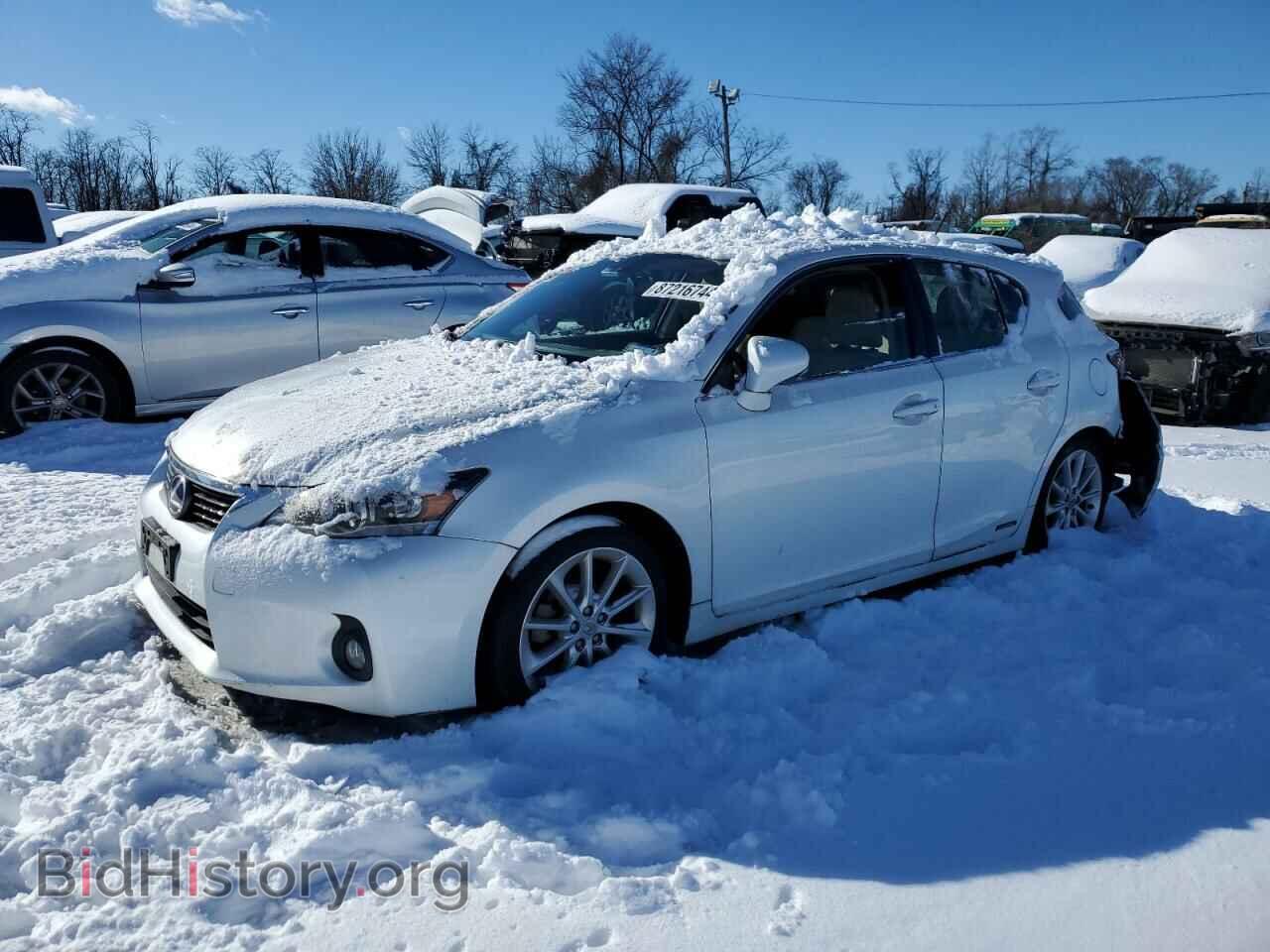 Photo JTHKD5BH1D2145327 - LEXUS CT 200 2013