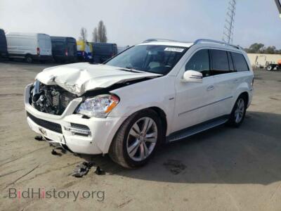 2012 Mercedes-Benz GL-CLASS 350 Bluetec, белый — VIN 4JGBF2FEXCA780010, Copart