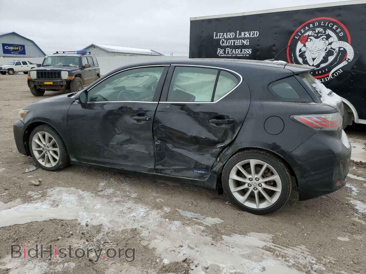 2011 LEXUS CT 200 - VIN: JTHKD5BH2B2043306 - Фото 2