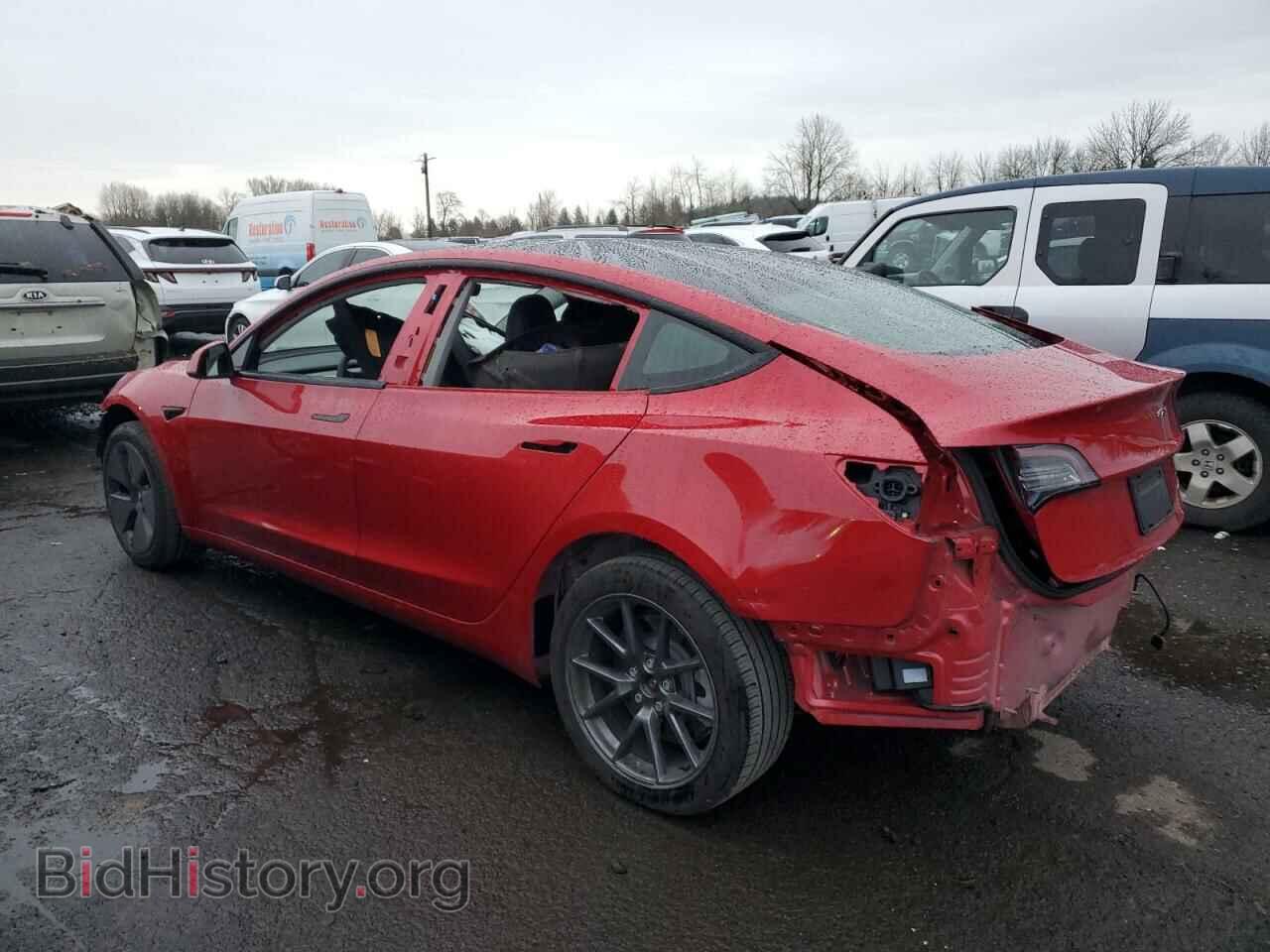 2022 TESLA MODEL 3 - VIN: 5YJ3E1EB3NF238058 - Фото 2