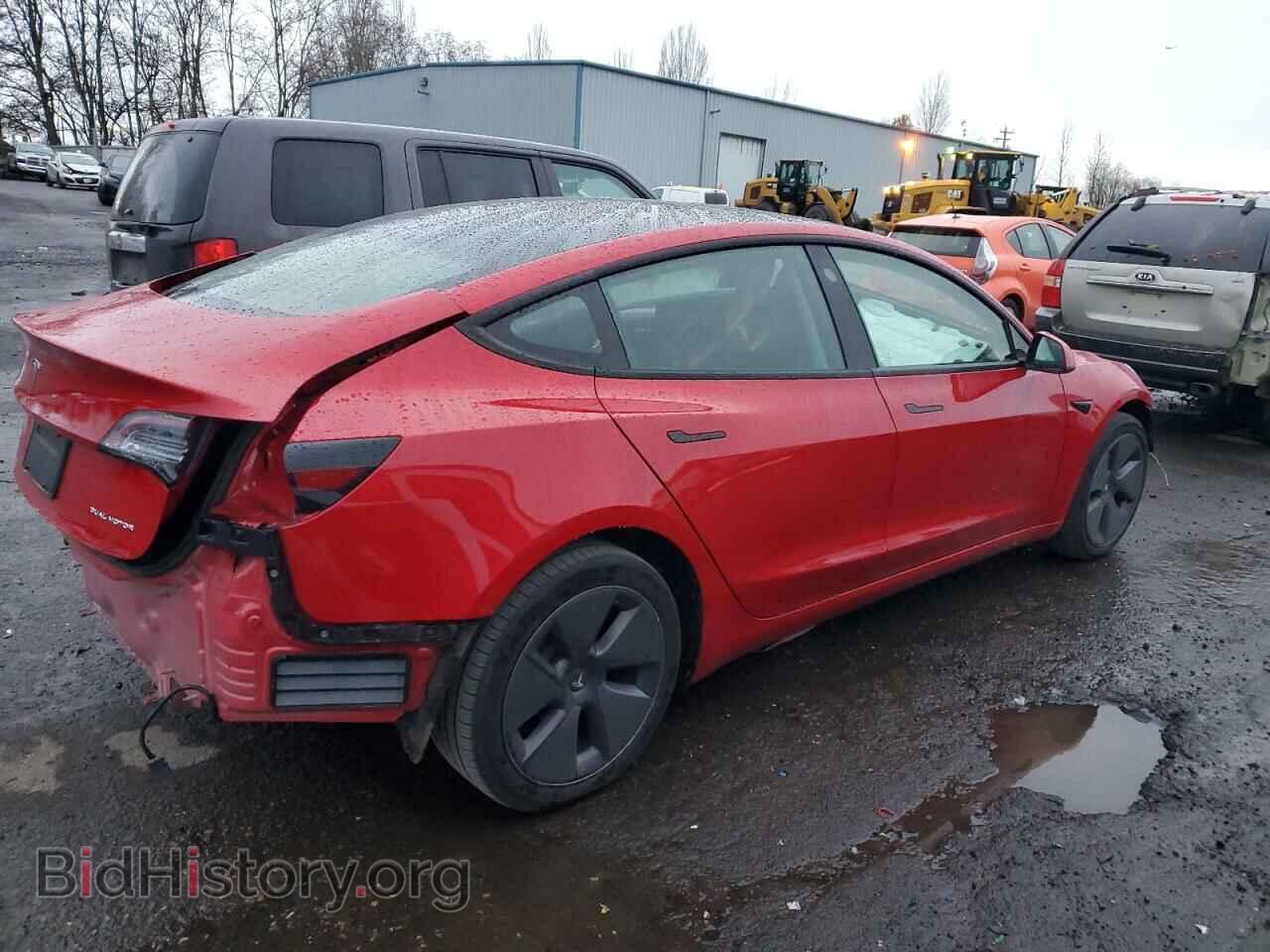 2022 TESLA MODEL 3 - VIN: 5YJ3E1EB3NF238058 - Фото 3