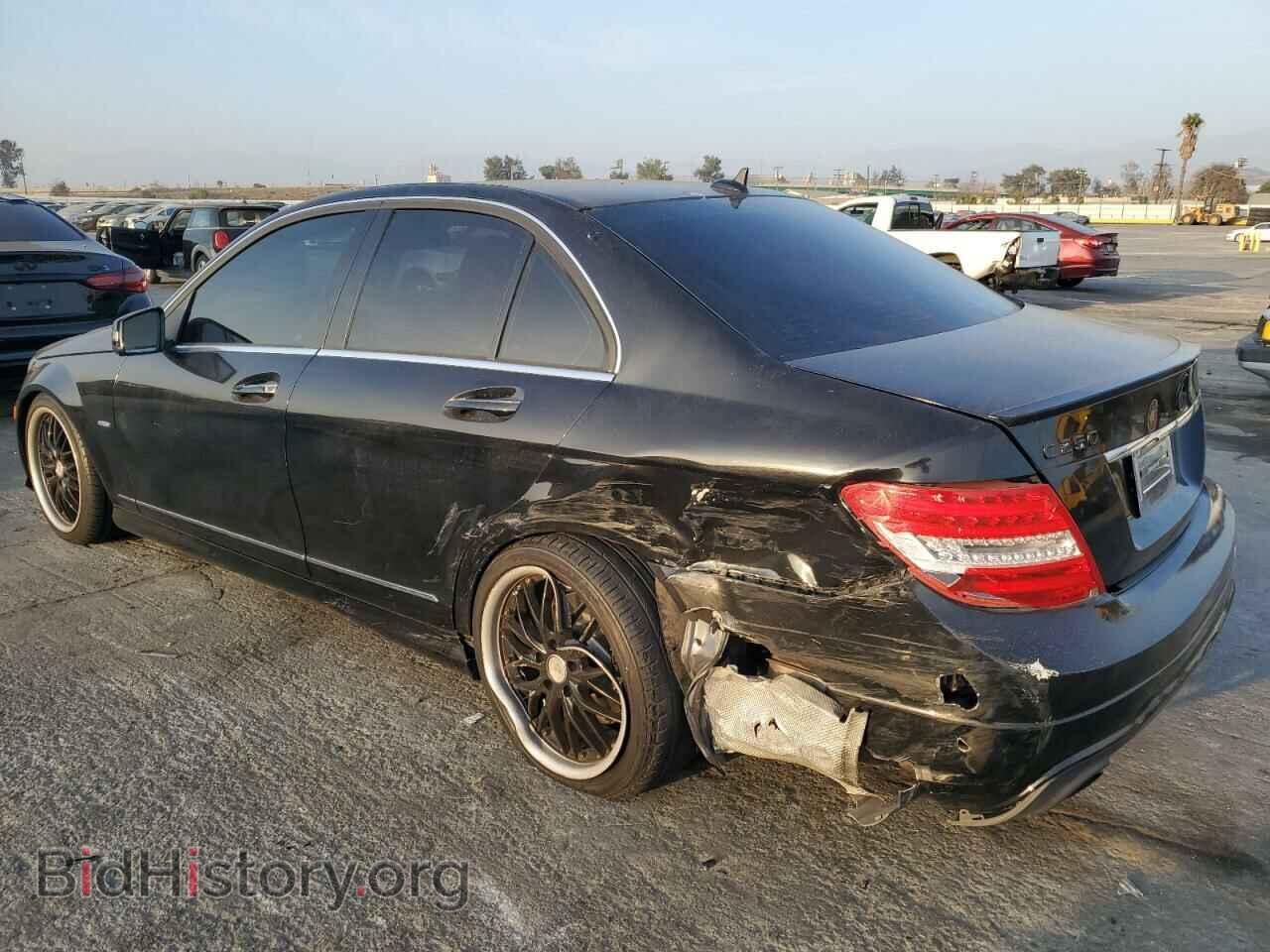 2012 MERCEDES-BENZ C-CLASS - VIN: WDDGF4HB2CA644923 - Фото 2