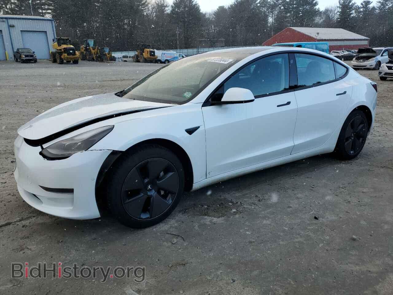Photo 5YJ3E1EA9MF961256 - TESLA MODEL 3 2021