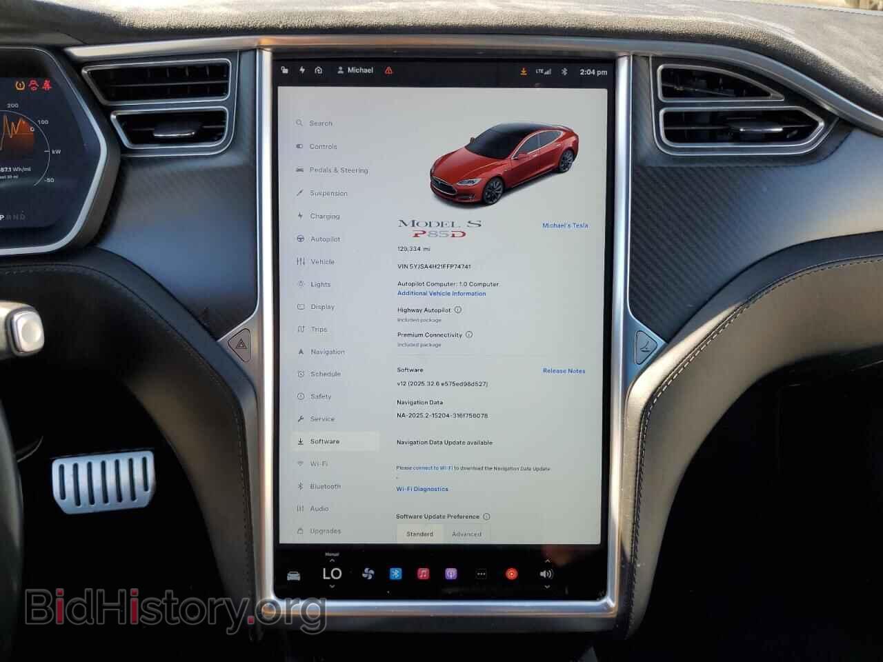 2015 TESLA MODEL S - VIN: 5YJSA4H21FFP74741 - Photo 9