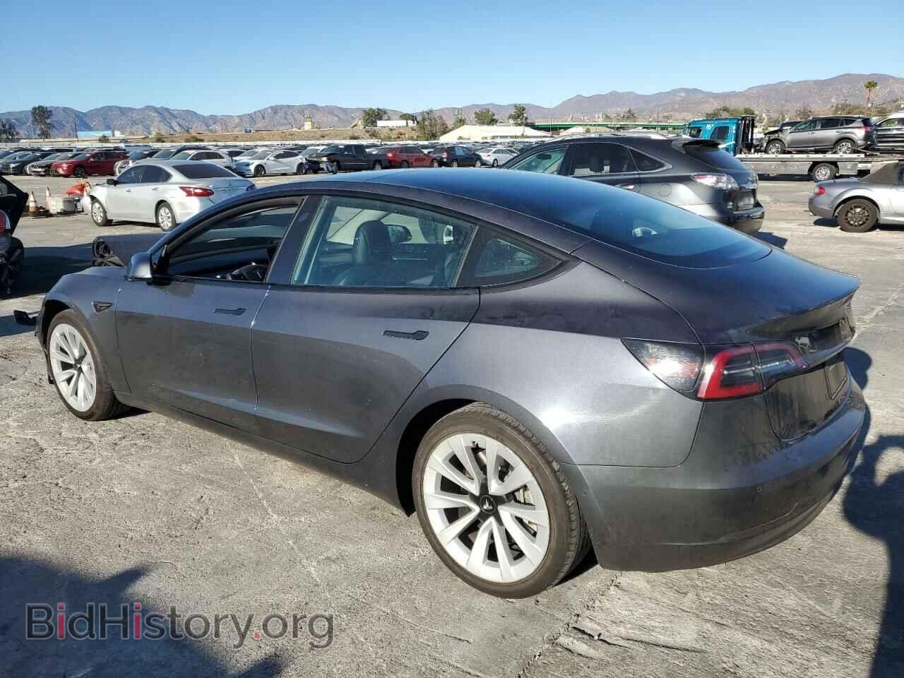 2022 TESLA MODEL 3 - VIN: 5YJ3E1EAXNF142709 - Фото 2
