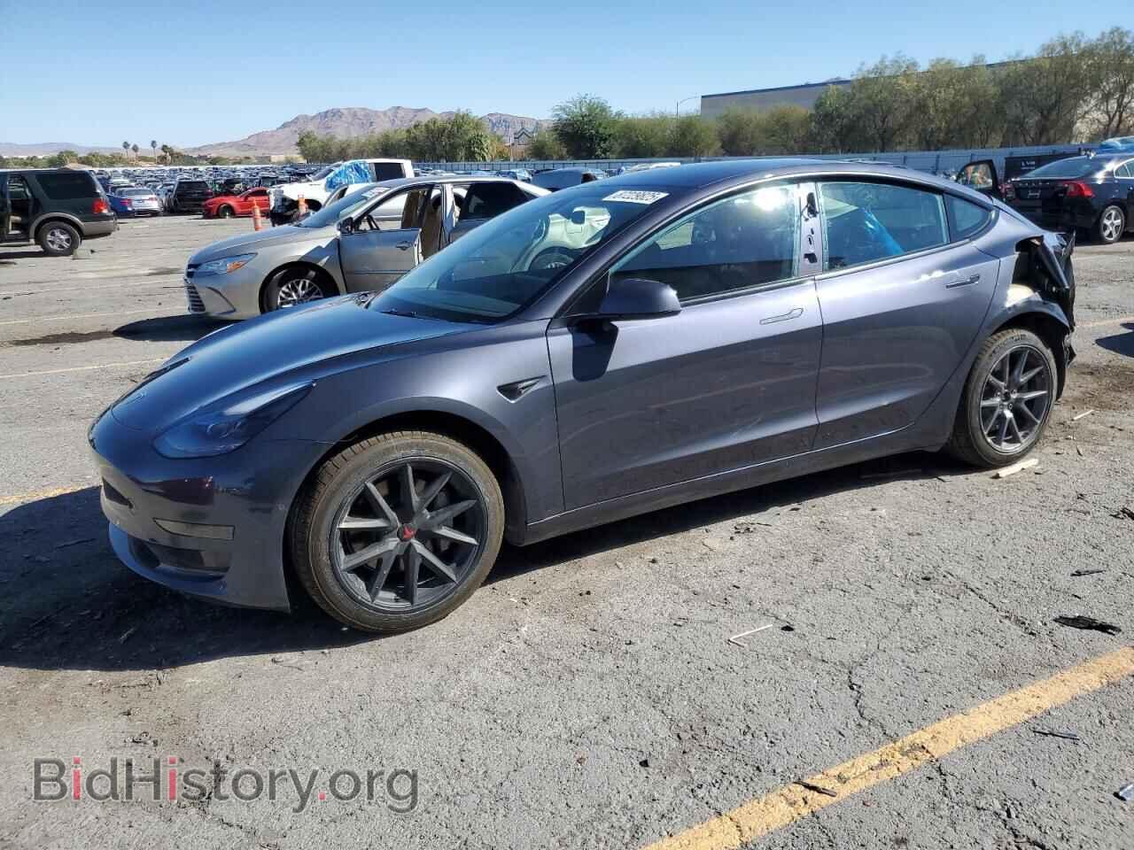 Photo 5YJ3E1EA6NF314993 - TESLA MODEL 3 2022