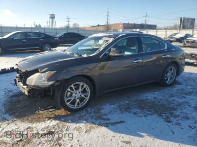2012 Nissan MAXIMA S, brown — VIN 1N4AA5AP4CC862012, Copart