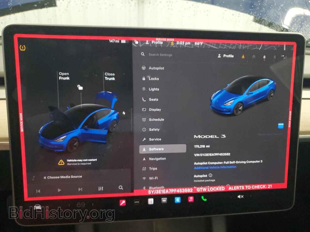 2023 TESLA MODEL 3 - VIN: 5YJ3E1EA7PF453582 - Photo 9