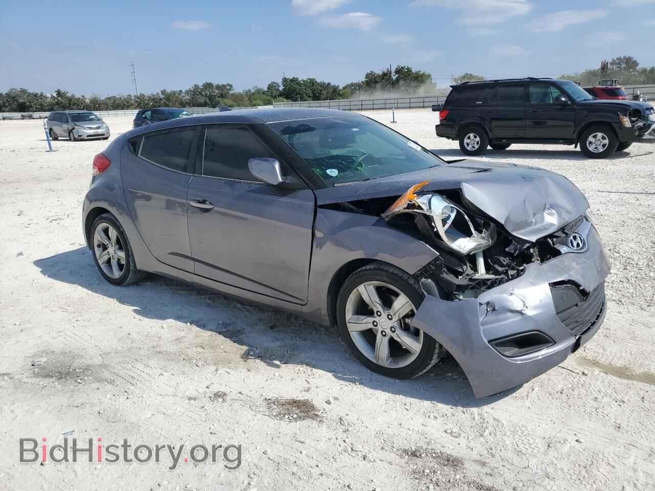 2013 HYUNDAI VELOSTER - VIN: KMHTC6AD0DU094688 - Фото 4