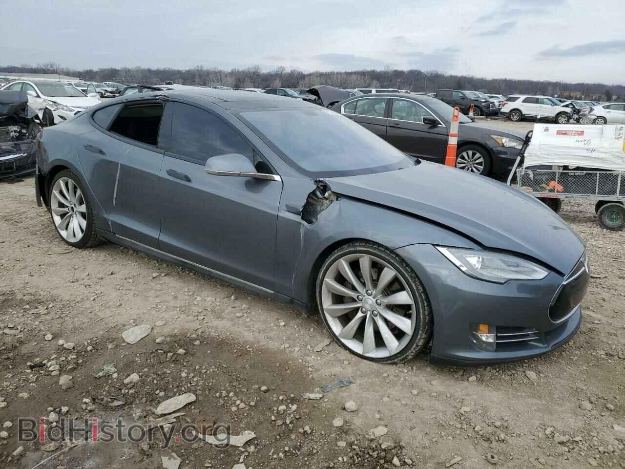 2013 TESLA MODEL S - VIN: 5YJSA1CP1DFP04154 - Фото 4