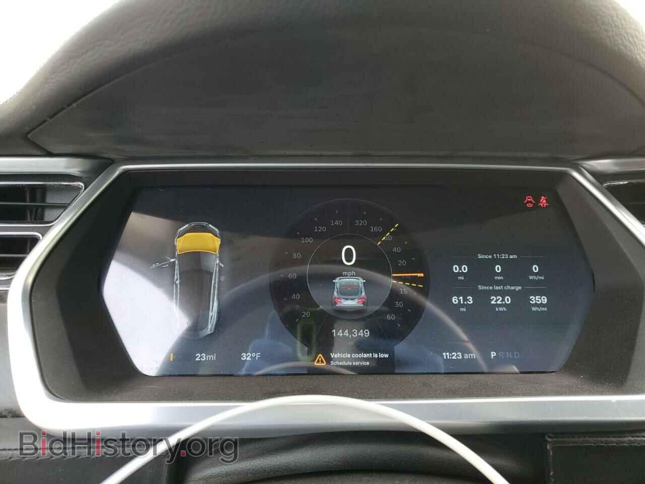 2013 TESLA MODEL S - VIN: 5YJSA1CP1DFP04154 - Фото 9